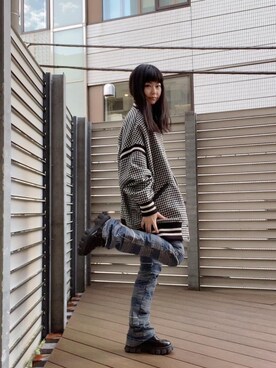 「らふこーで」｜「アイテム（その他シューズ）」を使った、fukuchanさん（レディース・154cm）の秋コーディネート