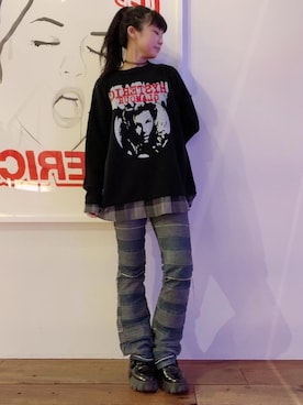 「でにむ」｜「アイテム（その他シューズ）」を使った、fukuchanさん（レディース・154cm）の秋コーディネート
