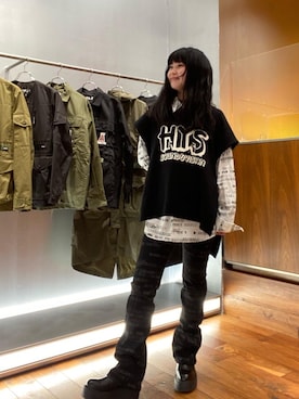 fukuchanさん(レディース・154cm)の冬コーディネート