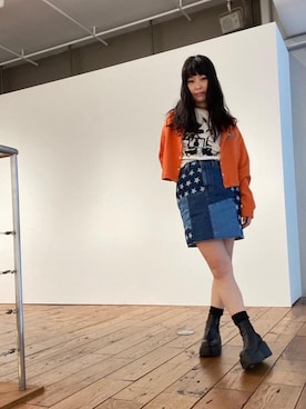 fukuchanさん(レディース・154cm)の春コーディネート