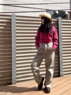 fukuchanさん（レディース・154cm）の春コーディネート