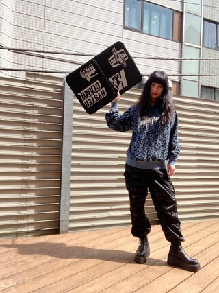 ヒステリックグラマー レディースパーカー　SIZE FREE HYSTERIC GLAMOUR（ヒステリックグラマー）の「DIZZY&MILKY