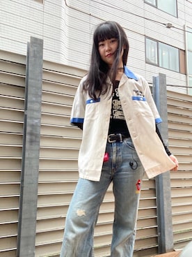 fukuchanさん（レディース・154cm）の春コーディネート