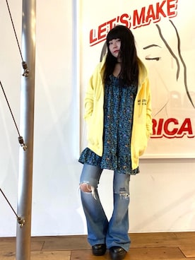 fukuchanさん（レディース・154cm）の春コーディネート