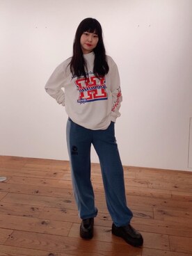 「ﾋﾞｯｸﾞｼﾙｴｯﾄ」｜fukuchanさん（レディース・154cm）の秋コーディネート