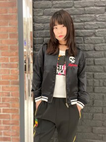 ヒステリックグラマー　スカジャン　試着のみ HYSTERIC GLAMOUR（ヒステリックグラマー）の「FUTURE DAYS刺繍