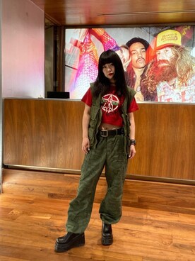 fukuchanさん(レディース・154cm)の春コーディネート