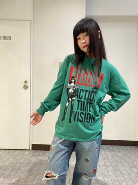 fukuchanさん（レディース・154cm）の夏コーディネート