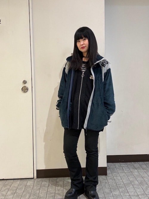 ヒステリックグラマー　PROBLEM CHILD オーバーサイズカーディガン HYSTERIC GLAMOUR（ヒステリックグラマー）の「PROBLEM CHILD