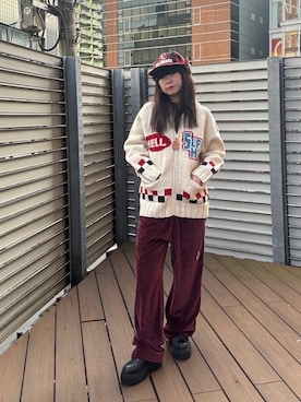 fukuchanさん（レディース・154cm）の冬コーディネート