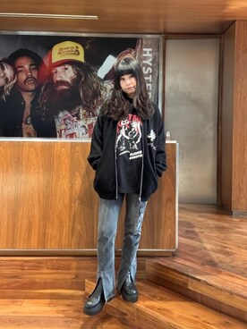 fukuchanさん(レディース・154cm)の冬コーディネート