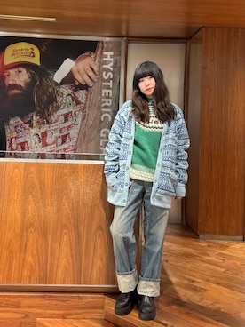 fukuchanさん(レディース・154cm)の冬コーディネート