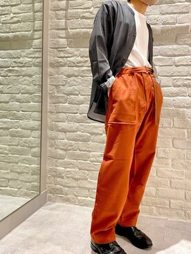 オレンジパンツ のメンズ人気ファッションコーディネート ユーザー ショップスタッフ Wear