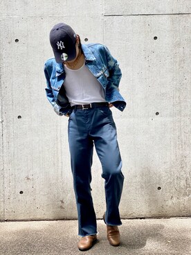 k.tsukaharaさん(メンズ・164cm)の春コーディネート