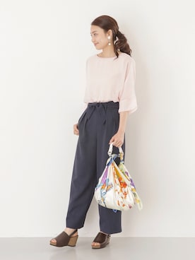 「RODE SKO（ロデスコ）のアイテム（財布/小物）」を使った、RODE SKO ONLINE STOREさん（レディース・164cm）の夏コーディネート
