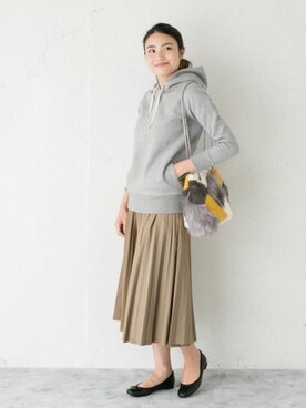 「RODE SKO」｜「アイテム（パーカー）」を使った、RODE SKO ONLINE STOREさん（レディース・164cm）の秋コーディネート
