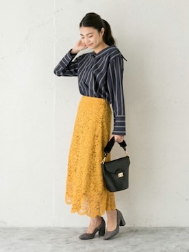 「KBF+（ケービーエフプラス）のアイテム」を使った、RODE SKO ONLINE STOREさん（レディース・164cm）の秋コーディネート