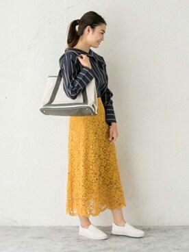 「RODE SKO」｜「アイテム（スリッポン）」を使った、RODE SKO ONLINE STOREさん（レディース・164cm）の秋コーディネート