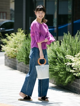 「BAG」｜RODE SKO ONLINE STOREさん（レディース・165cm）の春コーディネート