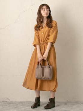 「グレージュ」｜RODE SKO ONLINE STOREさん（レディース・165cm）の夏コーディネート