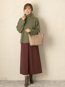 RODE SKO ONLINE STOREさん（レディース・162cm）の冬コーディネート