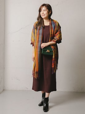 RODE SKO ONLINE STOREさん（レディース・162cm）の冬コーディネート