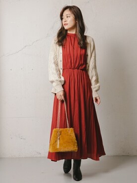 RODE SKO ONLINE STOREさん（レディース・162cm）の冬コーディネート