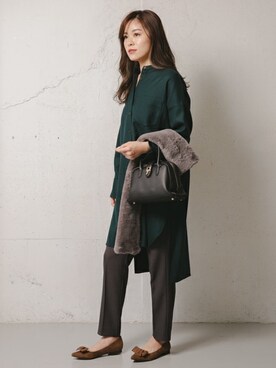 RODE SKO ONLINE STOREさん（レディース・162cm）の冬コーディネート