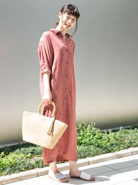 「大人ナチュラル」｜RODE SKO ONLINE STOREさん（レディース・165cm）の春コーディネート