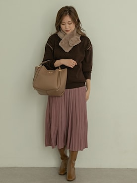 RODE SKO ONLINE STOREさん（レディース・162cm）の冬コーディネート