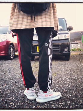 「gilet（ジレ）のアイテム」を使った、ユダイさん（メンズ・173cm）の春コーディネート