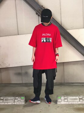 「gilet（ジレ）のアイテム」を使った、ユダイさん（メンズ・173cm）の春コーディネート