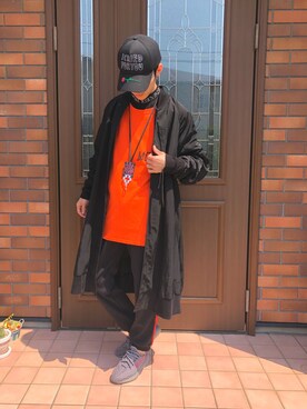 「gilet（ジレ）のアイテム」を使った、ユダイさん（メンズ・173cm）の春コーディネート