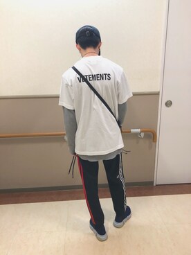 「スピードトレーナー」｜ユダイさん（メンズ・173cm）の春コーディネート