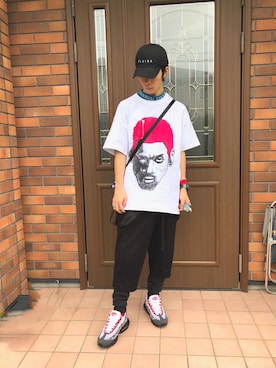 「gilet（ジレ）のアイテム」を使った、ユダイさん（メンズ・173cm）の夏コーディネート