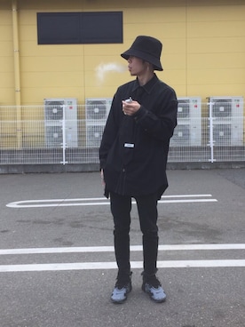 「sulvam」｜「アイテム（帽子）」を使った、ユダイさん（メンズ・173cm）の冬コーディネート