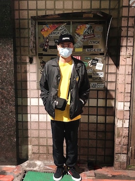 「adidas SB（アディダススケートボーディング）のアイテム（その他シューズ）」を使った、Krisさん（メンズ・168cm）の春コーディネート