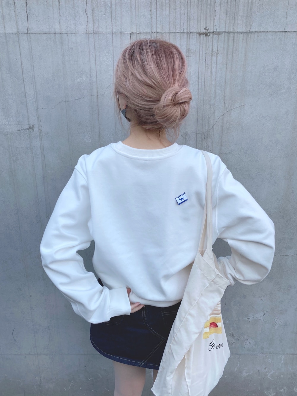 Maison Kitsune（メゾンキツネ）の「ADER X KITSUNE LOGO