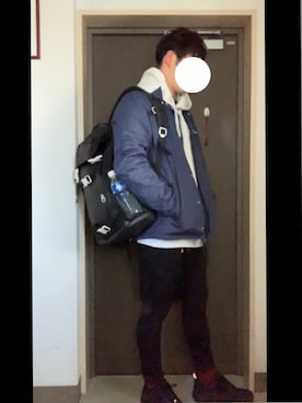 ぐっちさん（メンズ・178cm）の冬コーディネート