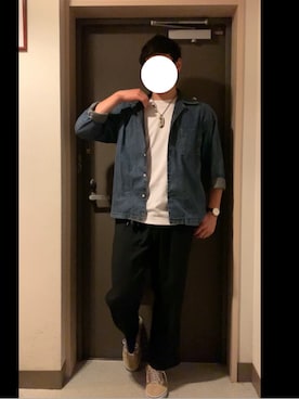 ぐっちさん（メンズ・178cm）の春コーディネート