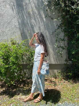 adahyanさん（レディース・159cm）の夏コーディネート