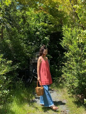 「Another Edition（アナザーエディション）のアイテム（ワンピース/ドレス）」を使った、adahyanさん（レディース・159cm）の夏コーディネート