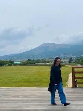 「ADORE（アドーア）のアイテム」を使った、adahyanさん（レディース・159cm）の春コーディネート