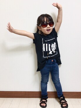 yurikaさん（キッズ・90cm）の夏コーディネート