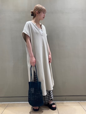 「SHAKA（シャカ）のアイテム」を使った、sugawaraさん（レディース・161cm）の春コーディネート