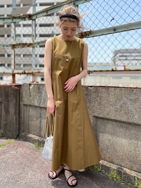 「marco masi（マルコマージ）のアイテム」を使った、sugawaraさん（レディース・161cm）の春コーディネート