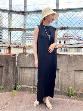 「URBAN RESEARCH（アーバンリサーチ）のアイテム（ハット）」を使った、sugawaraさん（レディース・161cm）の春コーディネート