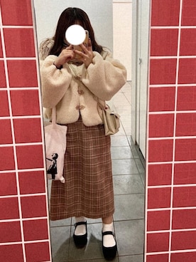 「moitytto」｜「アイテム（ブルゾン）」を使った、아유さん（レディース・148cm）の春コーディネート