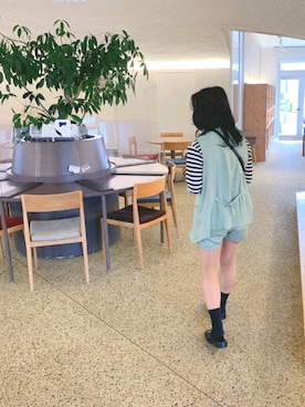 凸さん（レディース・153cm）の春コーディネート