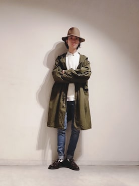 Tomohiro Yajimaさんの（no brand | ノーブランド）を使ったコーディネート